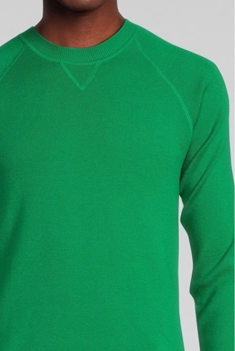 GREEN KNIT DRY FAST SWEATER GREEN 4