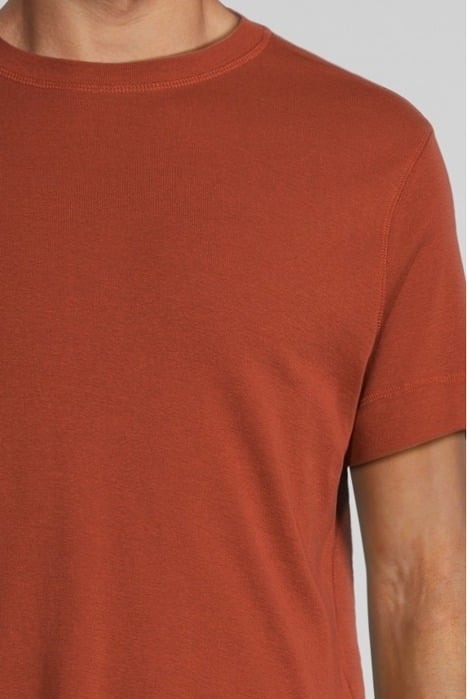 RUST COTTON ROUND NECK T-SHIRT RUSTY 4