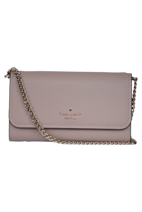 DARCY CHAIN WALLET CROSSBODY MUTED TAUPE. 1