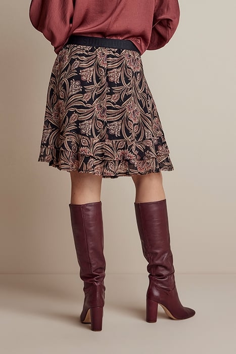 SKIRT FLOWERS PRINTED MULTICOLOUR 3