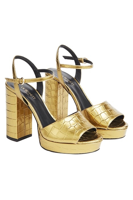 FS SOLANGE OPEN TOE GOLD 3