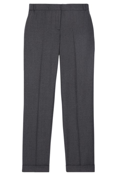 SUIT TROUSERS WITH ELASTIC WAIST DETAIL GREY 5