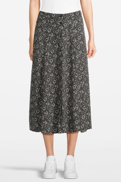 FLORAL PRINT LONG SKIRT 1