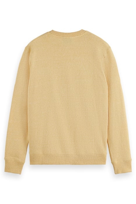REGULAR FIT MELANGE SWEATSHIRT NAUTICAL YELLOW MELANGE 2