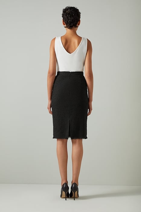 SK LARA PENCIL SKIRT BLACK 2