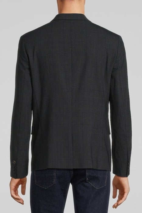 NAVY PRINCE OF WALES CHECK TRAVEL SUIT SUIT JACKET NAVY 2