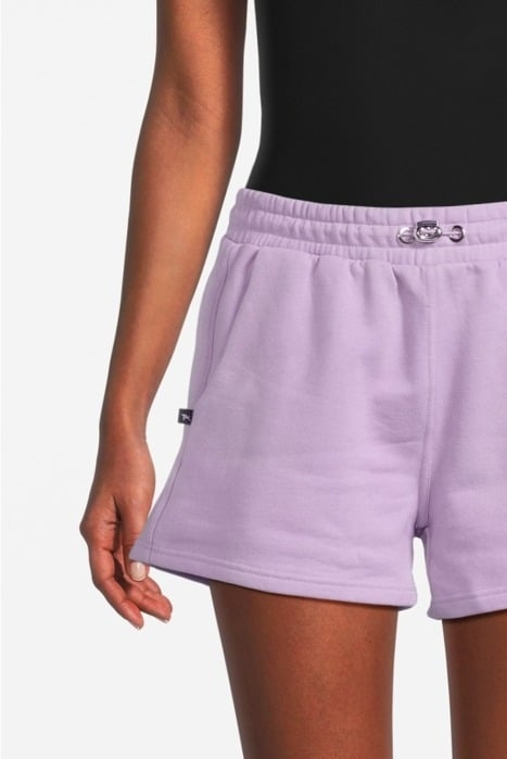 SHORTS WITH ELASTIC AT THE WAIST + EMBOSSED LOGO BOTTOM OF L 4