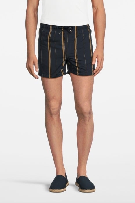 STRIPED SWIMSUIT NAVY 1