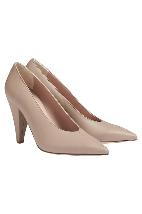 CC MICAELA CONE HEEL TAUPE 2