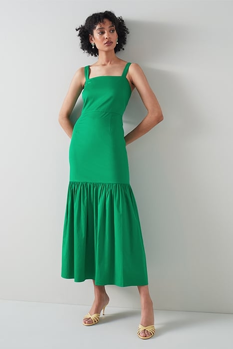 DR ESSIE - STRAPPY COTTON FERN GREEN 5