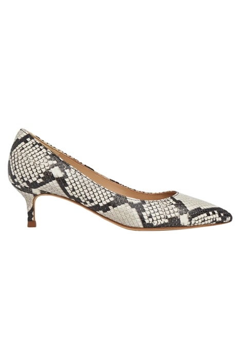 AUDREY POINTED KITTEN HEE WHITE/GREY 1
