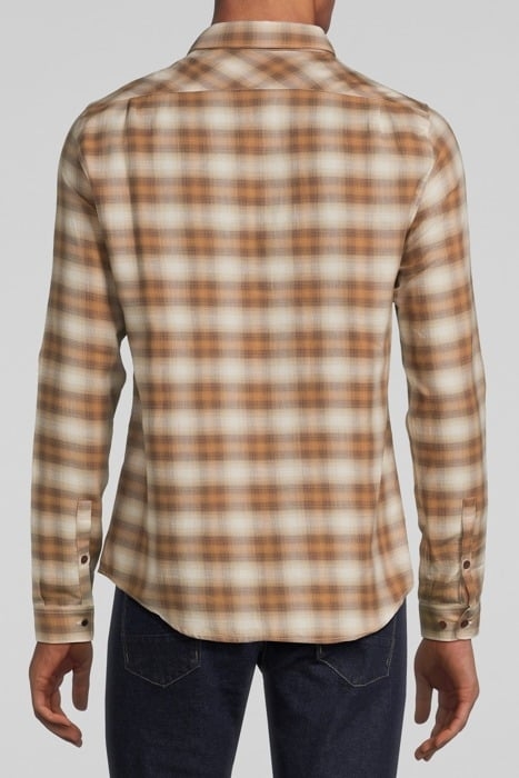 CAMEL CHECK REGULAR SHIRT CAMEL 2