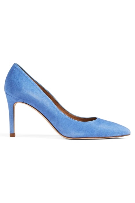 CC FLORET SUEDE POINTED BLUE 1