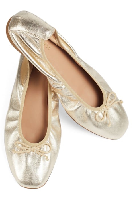 FL TRILLY BALLERINA PUMPS CHAMPAGNE 3