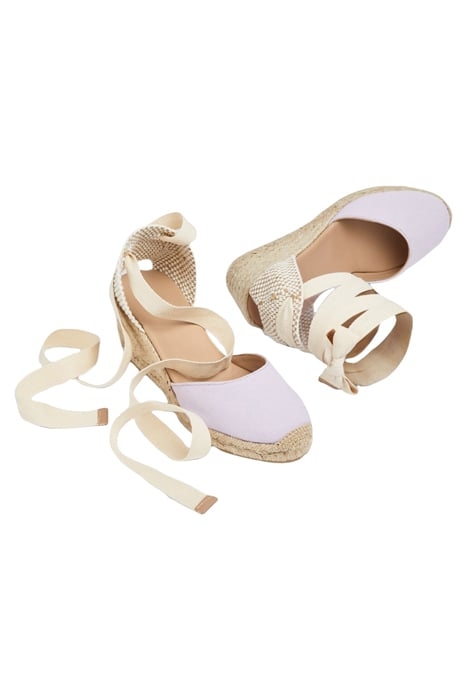 CS MAUREEN CANVAS ANDALS LILAC 2