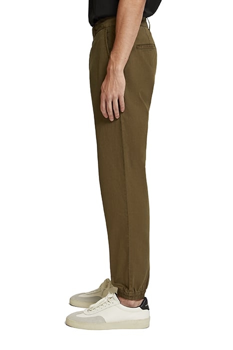 SEASONAL - RELAXED FIT GARMENT-DYED LINEN-BLEND CHINO JOGGER 5