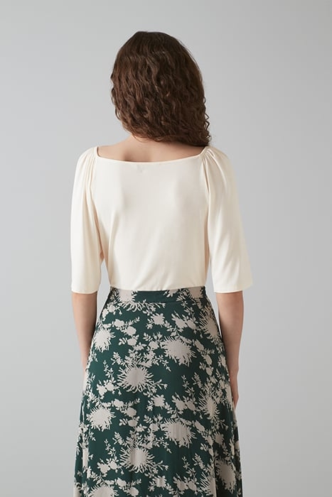 TJ MADDIE SQUARE NECK CREAM 2