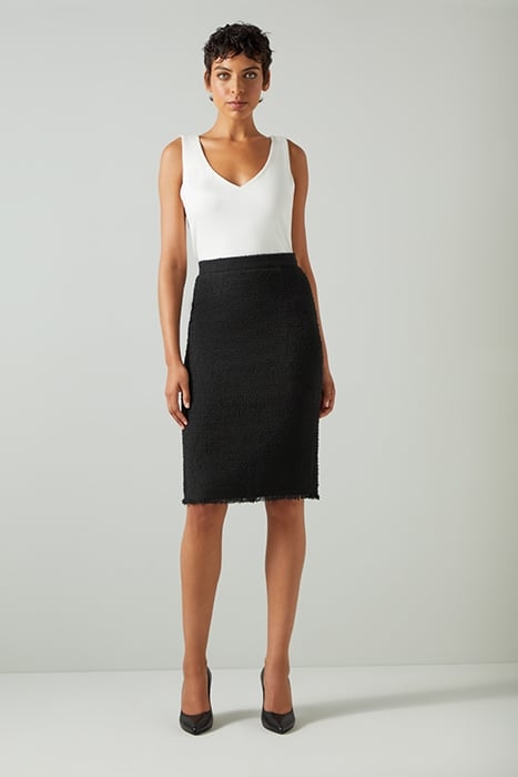 SK LARA PENCIL SKIRT BLACK 1