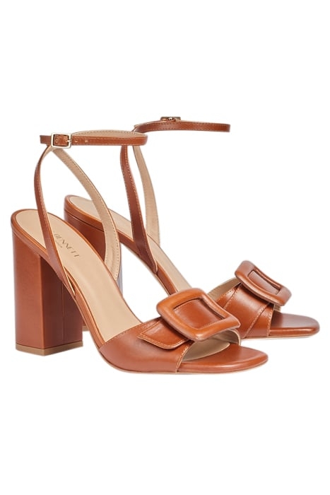 FS FLORANCE LEATHER BUCKL TAN 2