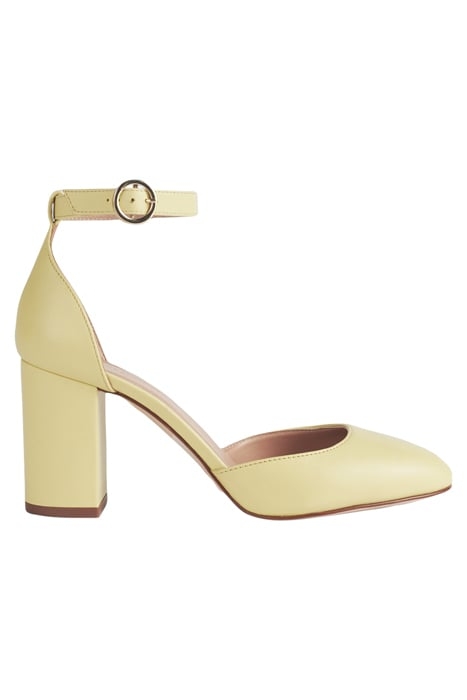 OC SIMMI BLOCK HEEL YELLOW 1