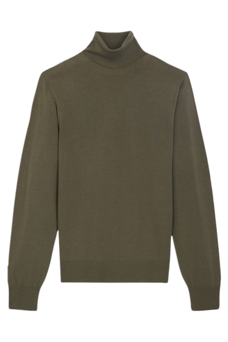 TURTLE NECK PUL WITH COLLAR DETAIL ALGUE 5