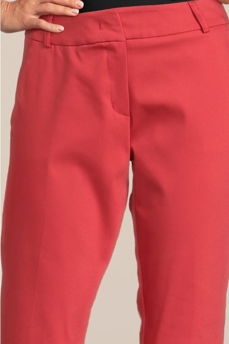 TROUSERS CLASSIC STRETCH ROUGE 4