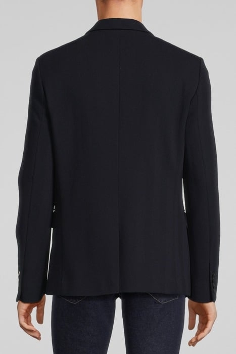 NAVY TEXTURED KNIT JACKET NAVY 2