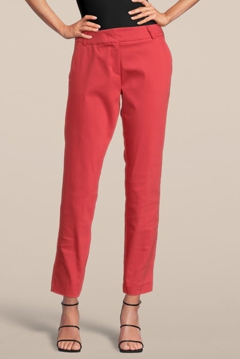 TROUSERS CLASSIC STRETCH ROUGE 1