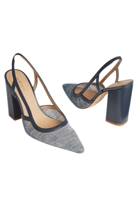 OC ETTA SLINGBACK BLOCK NAVY 3