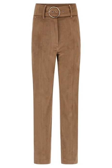 KASIA PANT TRUFFLE DUST LEATHER MULTI 4