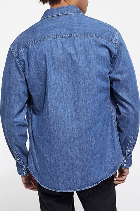 WESTERN BLUE DENIM SHIRT BLUE DENIM 2