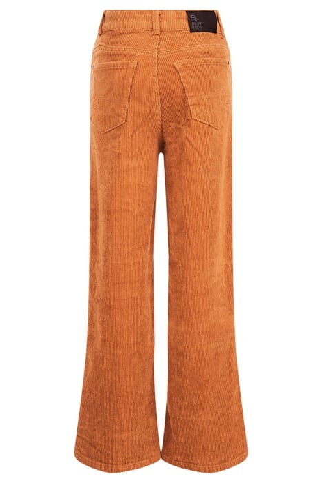 5POCKET HIGH RISE CARAMEL 4