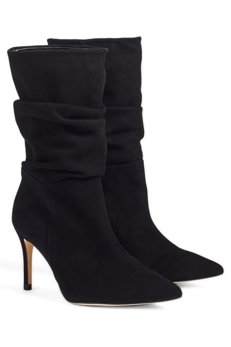KB DALLAS RUCHED CALF BLACK 2