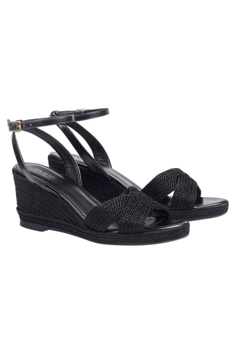 CS SANTANA ROPE SANDAL BLACK 2