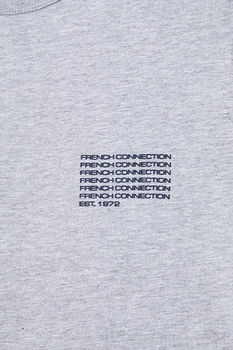 FRENCH CONNECTION REPEAT LGT GREY MEL/MARINE 3
