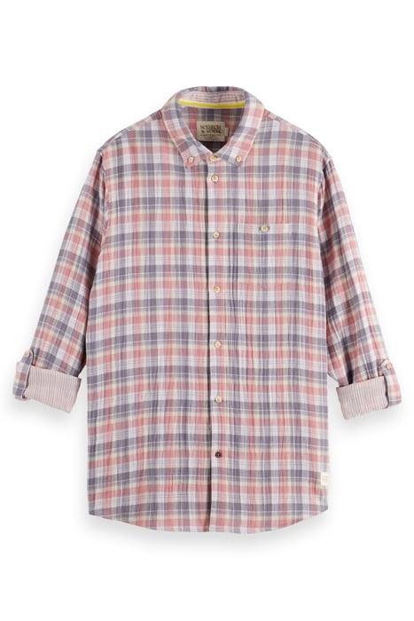 DOUBLE FACE SHIRT PINK CHECK 1