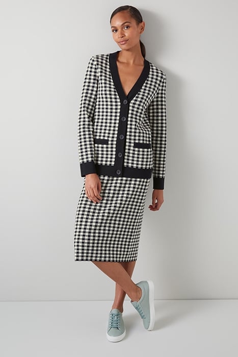 SK LEA CHECKED BLUE CHECK 2