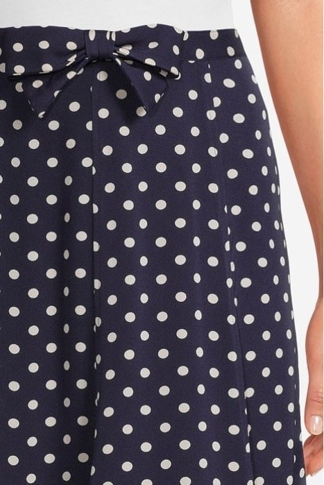 SK MATHILDE POLKA DOT BLUE/CREAM 4