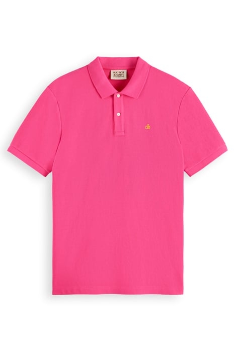 ESSENTIAL PIQUE POLO TROPICAL PINK 1