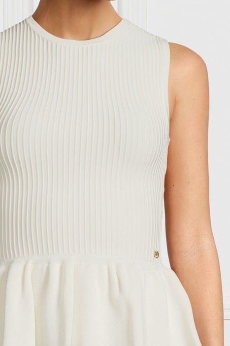 ECHO SWEATER TOP PALE KNITTED PEARL 4