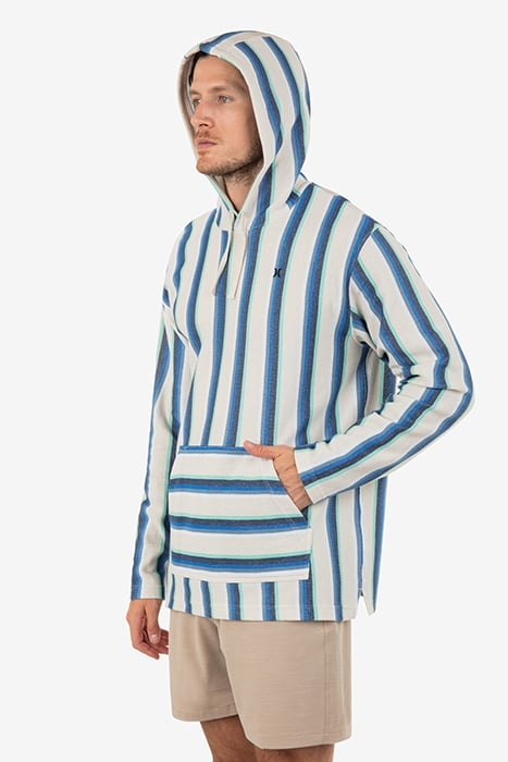 OG HOODED PONCHO BONE 5