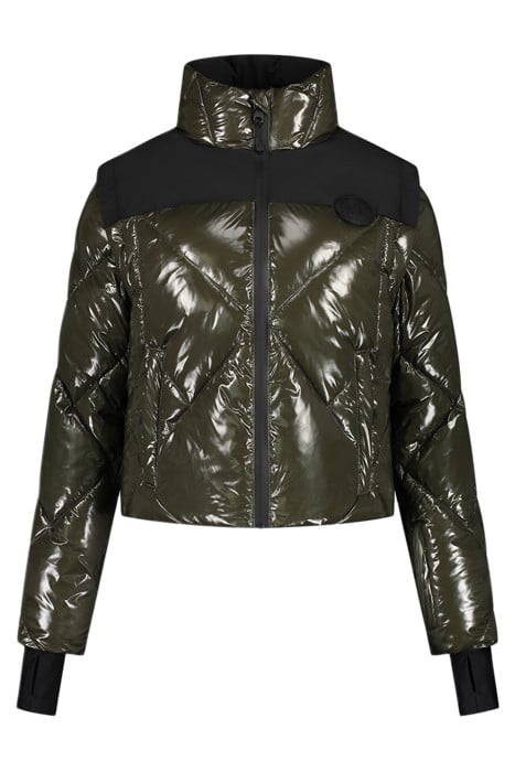 URI NIKKIE JACKET FOREST GREEN 2