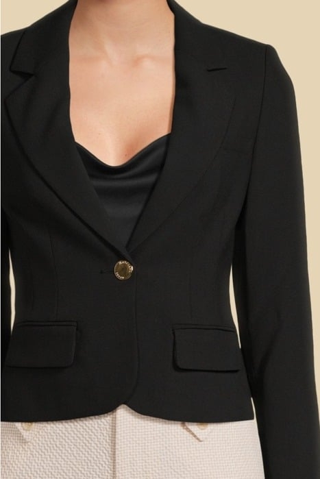 SHELLY SINGLE BLA JET BLACK BLAZER 4