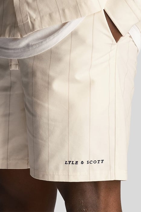 PINSTRIPE SHORT CHALK 5