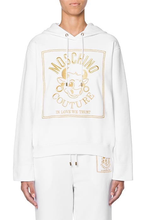 CHINESE NEW YEAR COTTON SWEATSHIRT WHITE 1