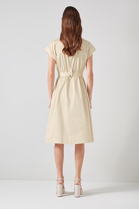 DR IVY UTILITY DRESS ECRU 2