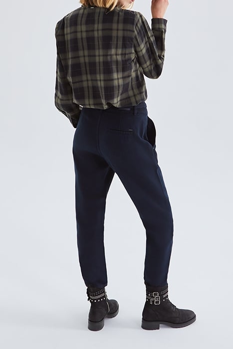 KHAKI CHECK BEAD EMBROIDERED SHIRT KHAKI 4