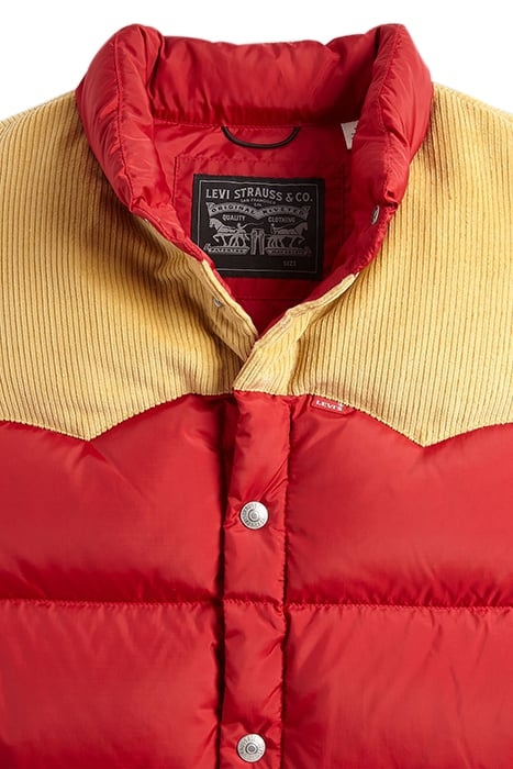 WESTERN BODYWARMER RED 7