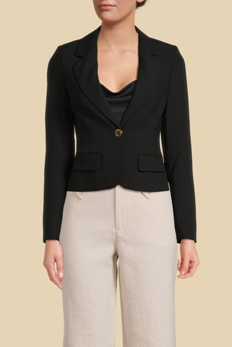 SHELLY SINGLE BLA JET BLACK BLAZER 1