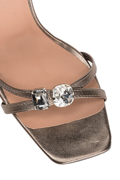 TRICHOPILIA SANDALO NAPPA LAMINATA BURNISHED GREY 4